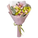 Букет из 5 орхидей