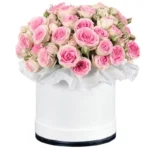 Цветы в коробке Юбилейный