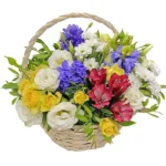 Корзина с цветами Любовный источник